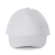 K-UP KP157 5 paneles poliészter baseball sapka - white színben