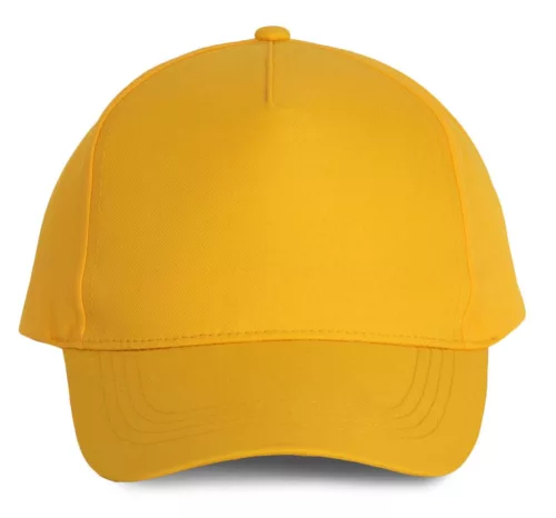 K-UP KP157 5 paneles poliészter baseball sapka - yellow színben