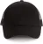 K-UP KP158 6 paneles hálós baseball sapka - black/black színben