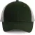 K-UP KP158 6 paneles hálós baseball sapka - forest green/light grey színben