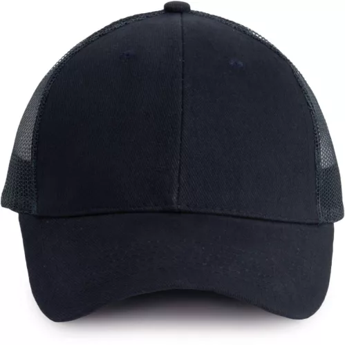 K-UP KP158 6 paneles hálós baseball sapka - navy/navy színben