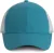 K-UP KP158 6 paneles hálós baseball sapka - surf blue/white színben