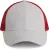 K-UP KP158 6 paneles hálós baseball sapka - white/red színben