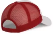 K-UP KP158 6 paneles hálós baseball sapka - white/red színben