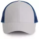 K-UP KP158 6 paneles hálós baseball sapka - white/royal blue színben