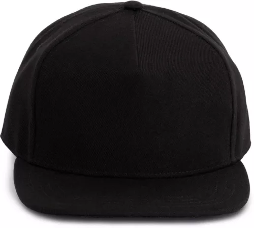 K-UP KP159 5 paneles snapback sapka - black/black színben
