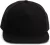 K-UP KP159 5 paneles snapback sapka - black/black színben