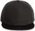 K-UP KP159 5 paneles snapback sapka - dark grey/black színben