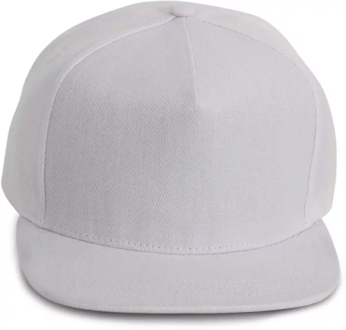 K-UP KP159 5 paneles snapback sapka - white/white színben