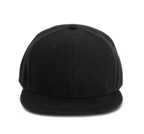 K-UP KP160 6 paneles snapback sapka - black/black színben