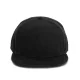 K-UP KP160 6 paneles snapback sapka - black/black színben