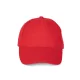 K-UP KP162 5 paneles baseball sapka - red színben