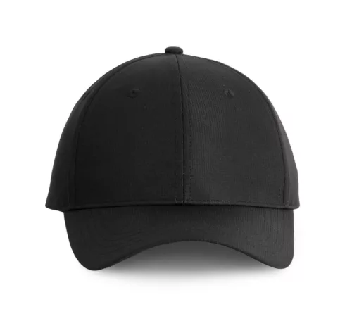 K-UP KP163 6 paneles sportos baseball sapka - black színben