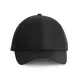 K-UP KP163 6 paneles sportos baseball sapka - black színben