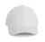 K-UP KP163 6 paneles sportos baseball sapka - white színben