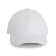 K-UP KP163 6 paneles sportos baseball sapka - white színben