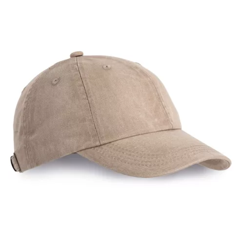 K-UP KP165 6 paneles vintage baseball sapka - sand washed színben