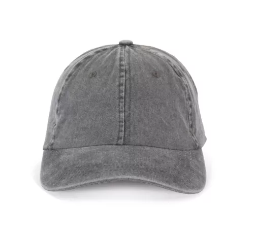 K-UP KP165 6 paneles vintage baseball sapka - storm grey washed színben