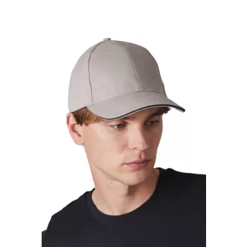 K-UP KP185 6 paneles kontrasztos baseball sapka