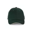 K-UP KP185 6 paneles kontrasztos baseball sapka