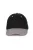 K-UP KP188 6 paneles pamut baseball sapka - black/light grey színben