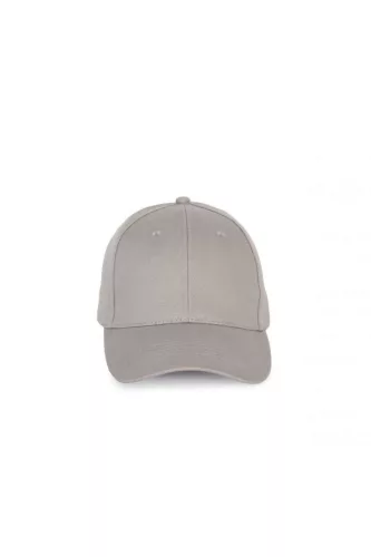K-UP KP188 6 paneles pamut baseball sapka - light grey színben