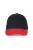 K-UP KP188 6 paneles pamut baseball sapka - navy/red színben