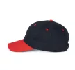 K-UP KP188 6 paneles pamut baseball sapka - navy/red színben