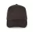 K-UP KP189 6 paneles kontrasztos pamut baseball sapka - dark grey/black színben