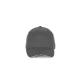 K-UP KP189 6 paneles kontrasztos pamut baseball sapka - dark grey/light grey színben