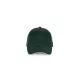 K-UP KP189 6 paneles kontrasztos pamut baseball sapka - forest green/beige színben