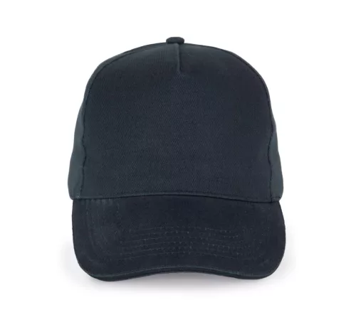 K-UP KP189 6 paneles kontrasztos pamut baseball sapka - navy színben