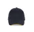 K-UP KP189 6 paneles kontrasztos pamut baseball sapka - navy/yellow színben