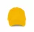 K-UP KP189 6 paneles kontrasztos pamut baseball sapka - yellow/slate grey színben