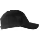 K-UP KP205 7 paneles sportos baseball sapka - black színben