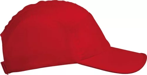K-UP KP205 7 paneles sportos baseball sapka - red színben
