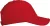K-UP KP205 7 paneles sportos baseball sapka - red színben