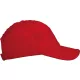 K-UP KP205 7 paneles sportos baseball sapka - red színben