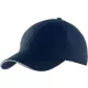 K-UP KP207 6 paneles sportos baseball sapka - navy/white színben