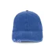 K-UP KP235 6 paneles kopott hatású baseball sapka - washed blue quartz színben