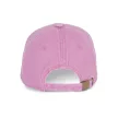 K-UP KP235 6 paneles kopott hatású baseball sapka - washed dark pink színben