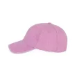 K-UP KP235 6 paneles kopott hatású baseball sapka - washed dark pink színben