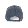 K-UP KP235 6 paneles kopott hatású baseball sapka - washed navy színben