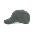 K-UP KP235 6 paneles kopott hatású baseball sapka - washed storm grey színben