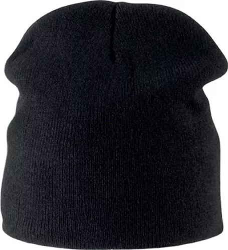 K-UP KP518 uniszex akril sapka - black színben