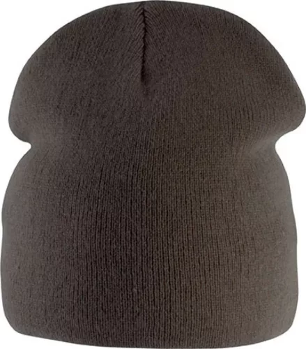 K-UP KP518 uniszex akril sapka - khaki színben