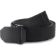 K-UP KP813 nejlon vászon öv fémcsattal - black/black színben