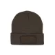 K-UP KP895 akril sapka dekor folttal - dark khaki színben