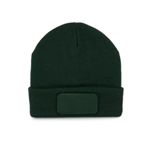 K-UP KP895 akril sapka dekor folttal - forest green színben