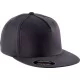 K-UP KP908 lapos ellenzős 5 paneles sapka - deep grey színben